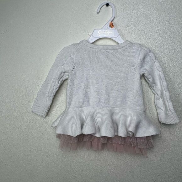 First Impressions Baby Girls Cable-Knit Tutu Tunic size 6-9 months - Picture 5 of 6